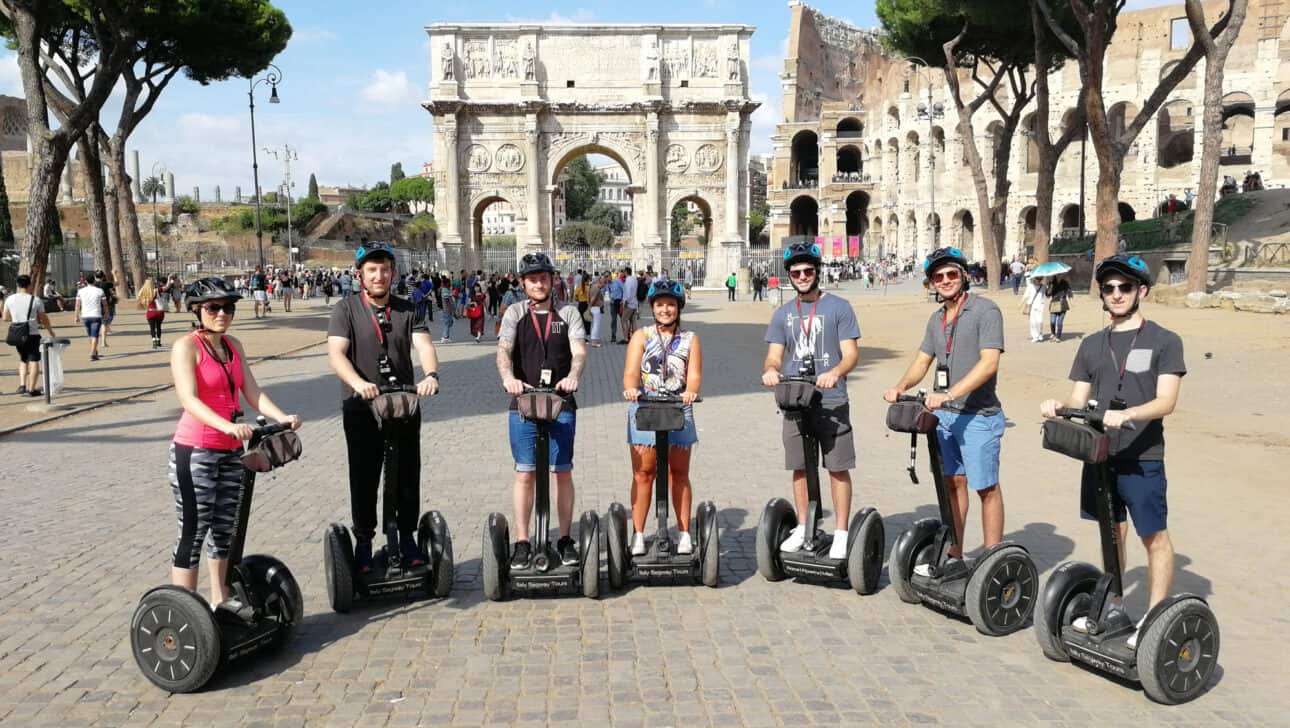Rome, Two-Hours Segway Tour, Highlights, Rome-Two-Hours-Segway-Tour-Arch-Of-Constantine.