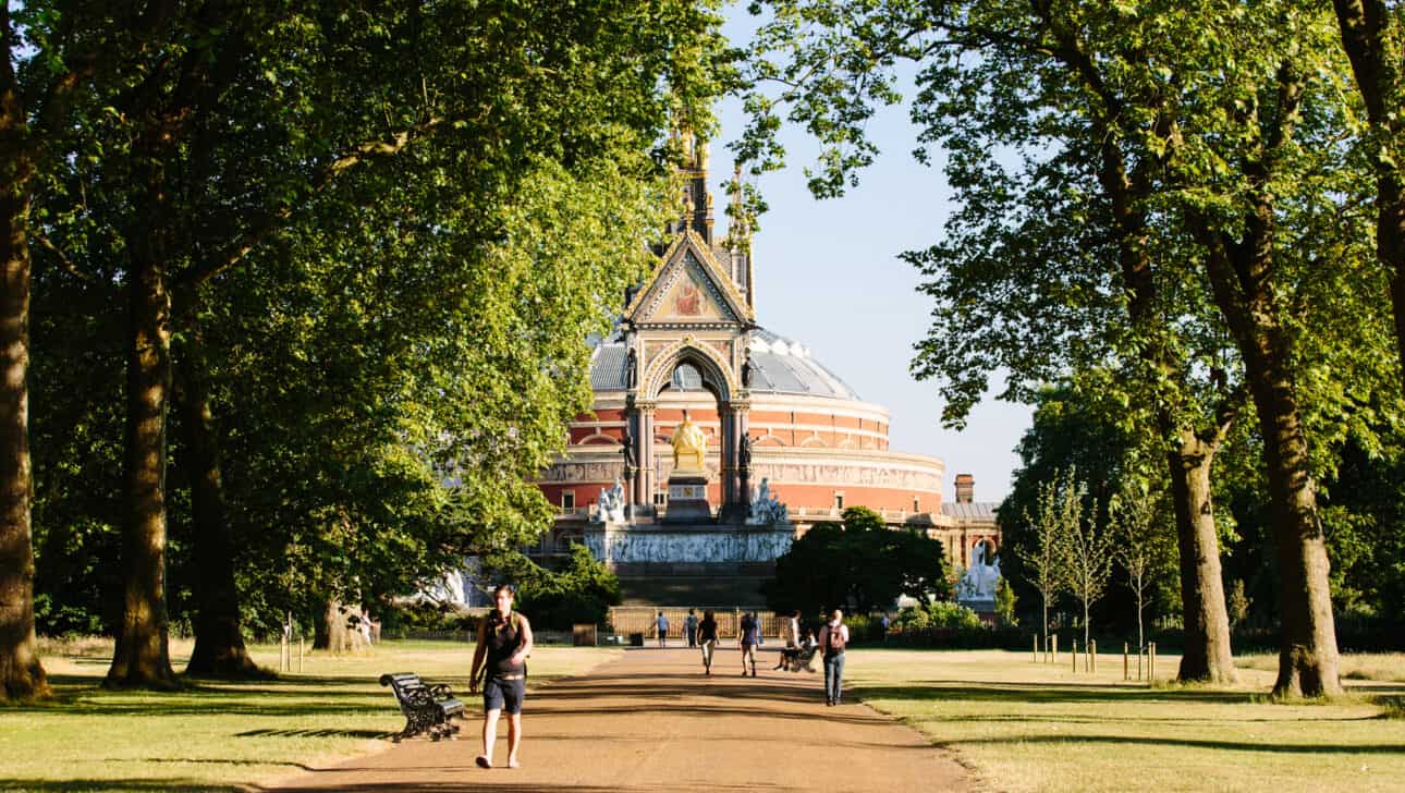 London, Royal London Bike Tour, Highlights, Royal-London-Bike-Tour-Royal-Albert-Hall.