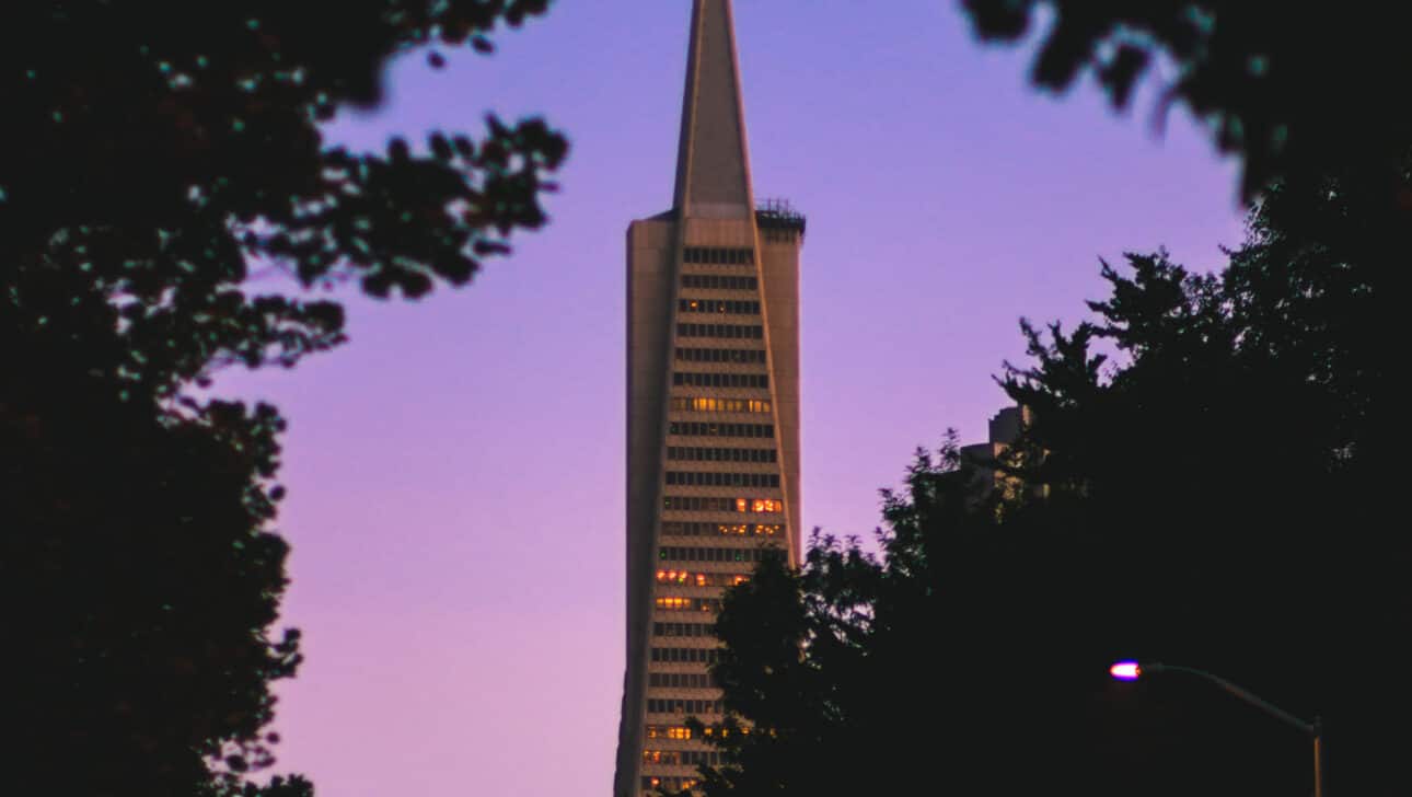 San Francisco, Sunset Segway, Highlights, San-Francisco-Sunset-Segway-Transamerica-Pyramid.