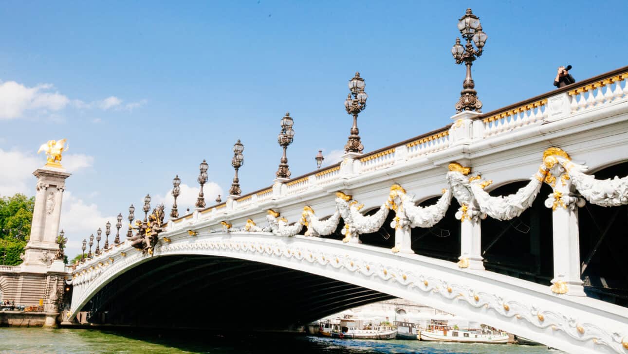 Paris, Walking Tours, The Classic Paris Walking Tour, Highlights, Walking-Tours-The-Classic-Paris-Walking-Tour-Pont-Alexandre-Highlight.