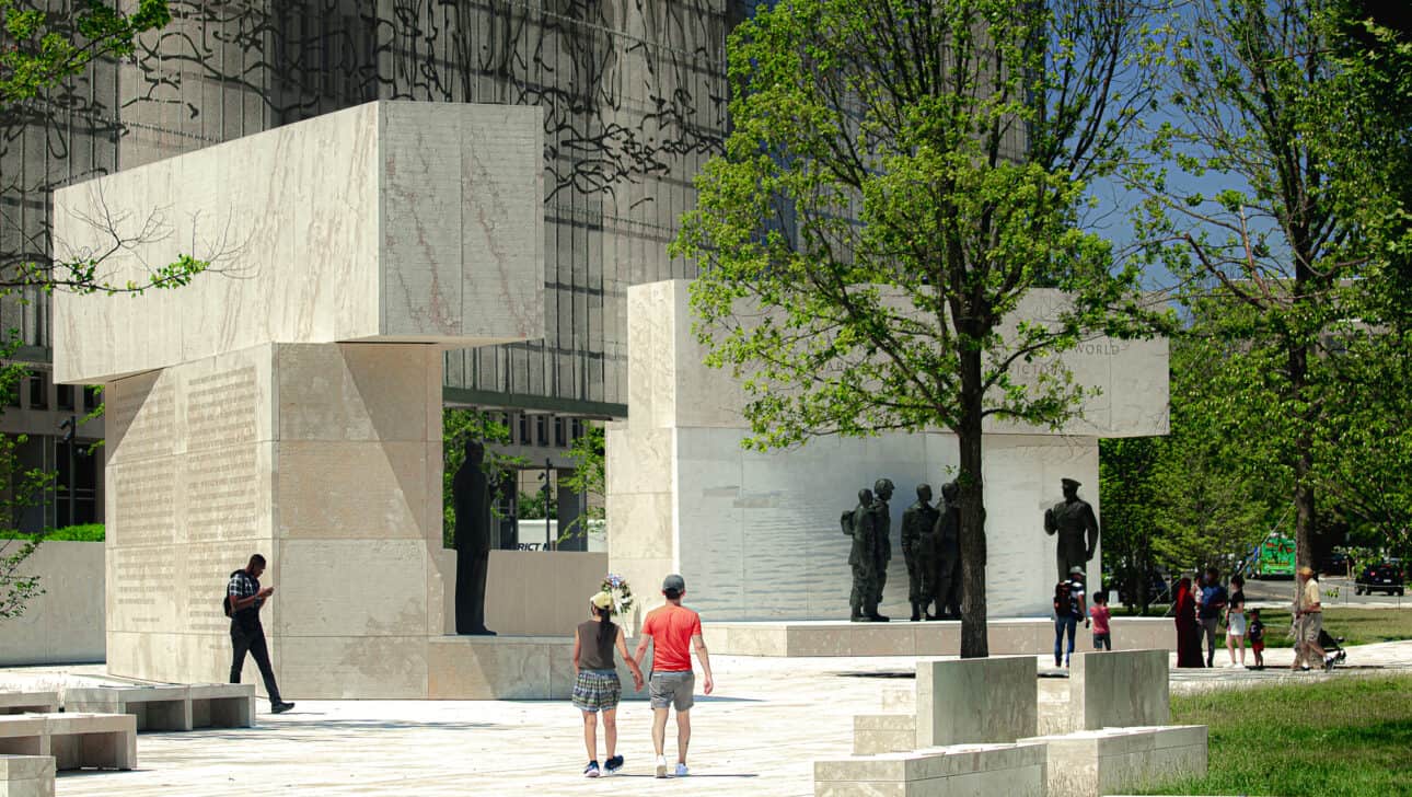 Washington Dc, Day Bike, Highlights, Washington-Dc-Day-Bike-Eisenhower-Memorial.