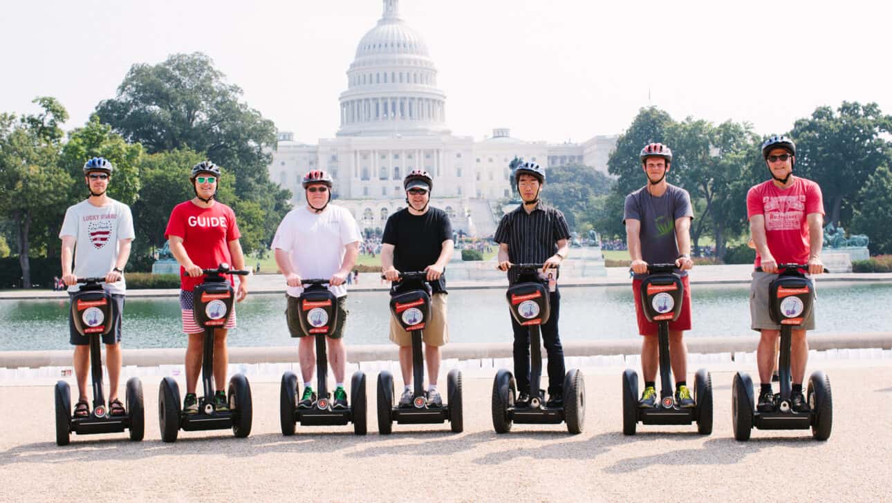 Washington Dc, National Mall Segway, Highlights, Washington-Dc-National-Mall-Segway-Capitol.