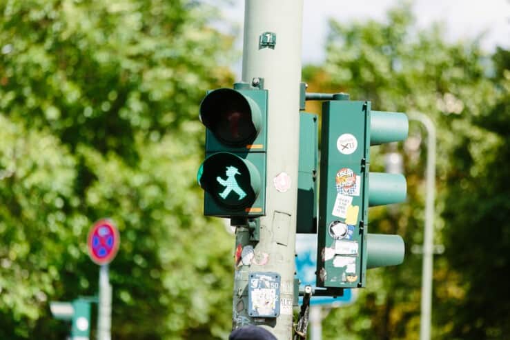 The ampelmann Berlin crosswalk signal