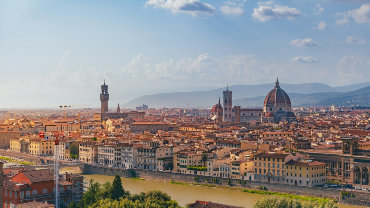 A view of Florence from Piazzale Michelangelo