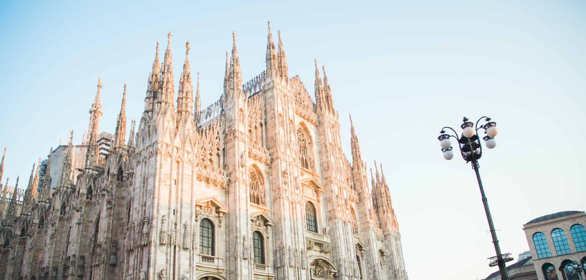 The duomo in Milan, Italy