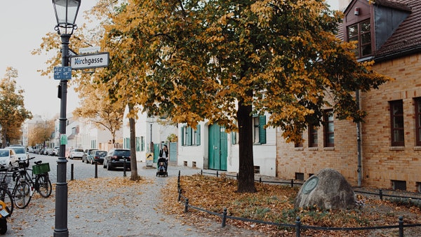 The neighborhood of Rixdorf in Berlin, Germany