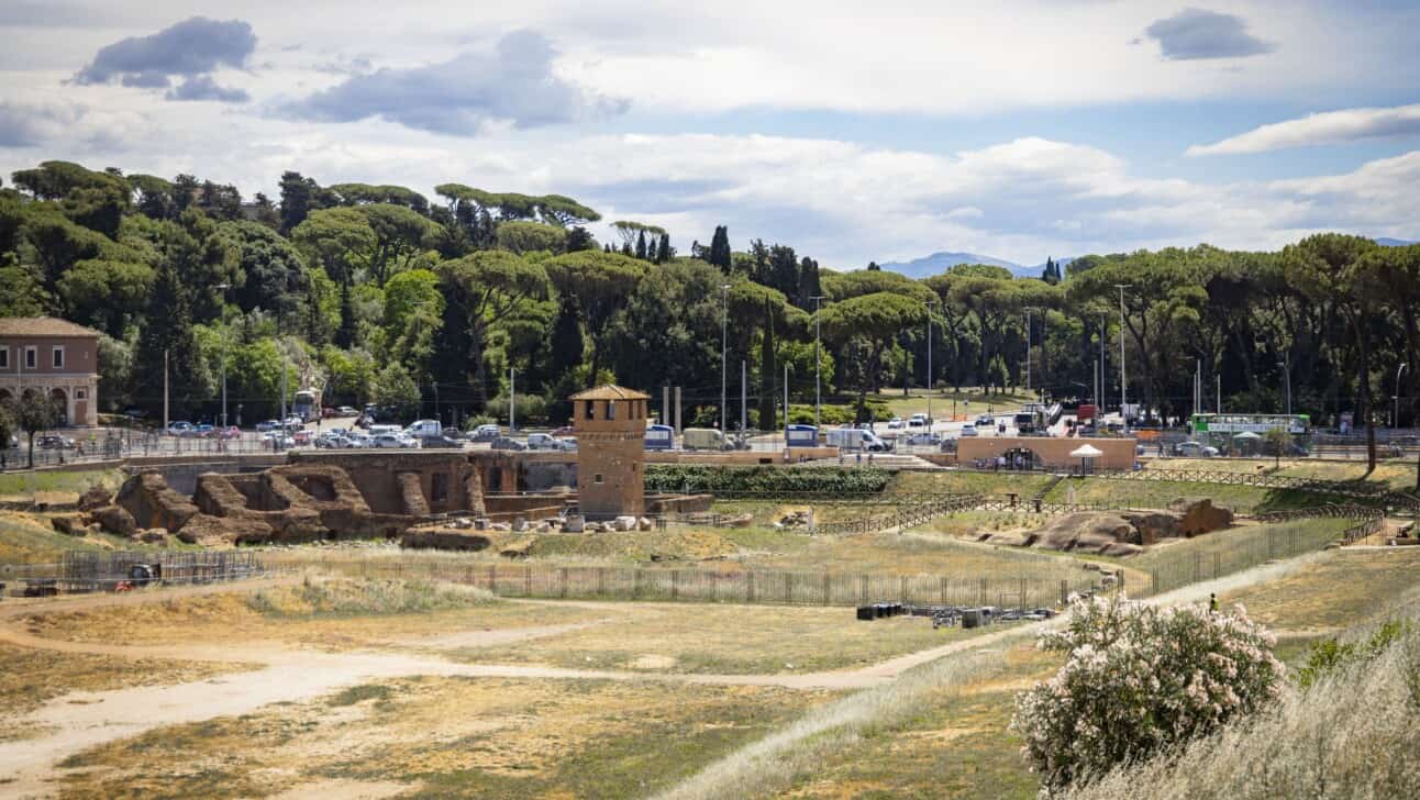 Circus Maximus in Rome, Italy