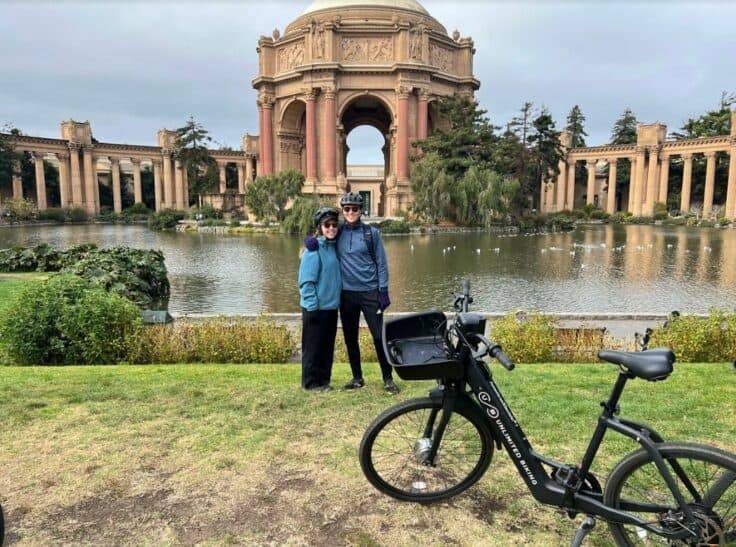 The Palace of Fine Arts in San Francisco, California