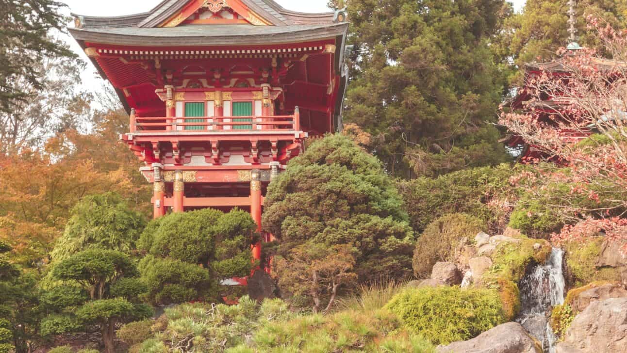 The pagoda in Golden Gate Park, San Francisco, California