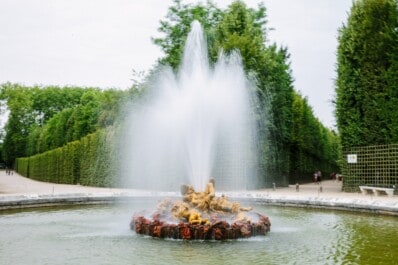 The Versailles fountains