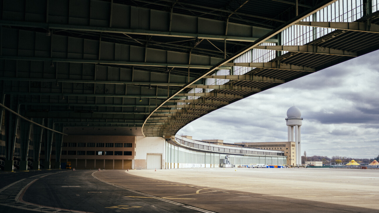 The Templehof Airport in Berlin, Germany