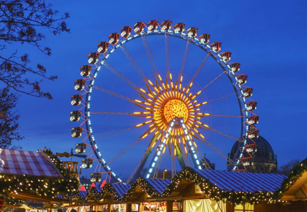 The Ferris Wheel at the Berlin Christmas Market