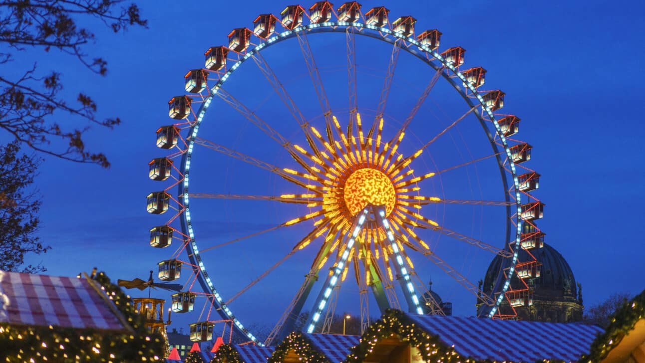 The Ferris Wheel at the Berlin Christmas Market