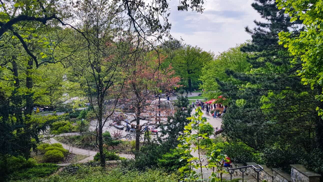 Volkspark Friedrichshain in Berlin, Germany