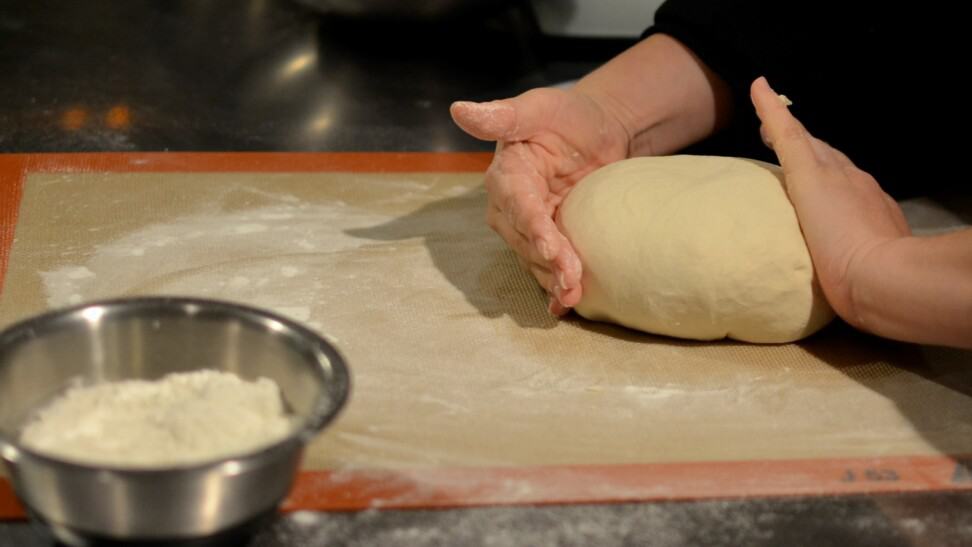 Forming a dough ball