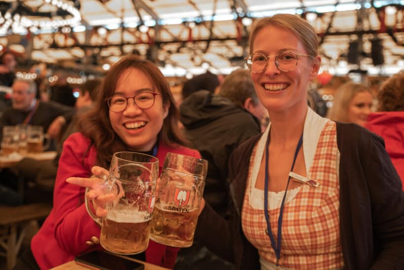 Enjoying Munich beer culture - Fat Tire Tours