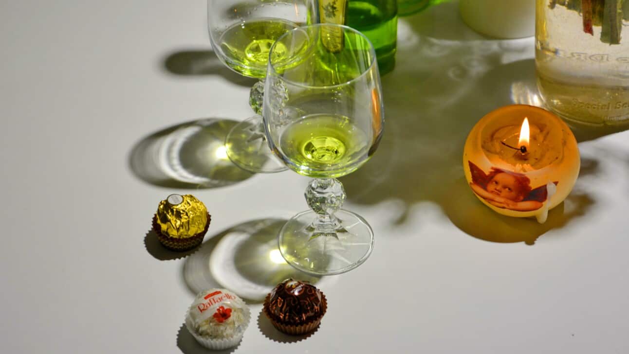 Absinthe & chocolates