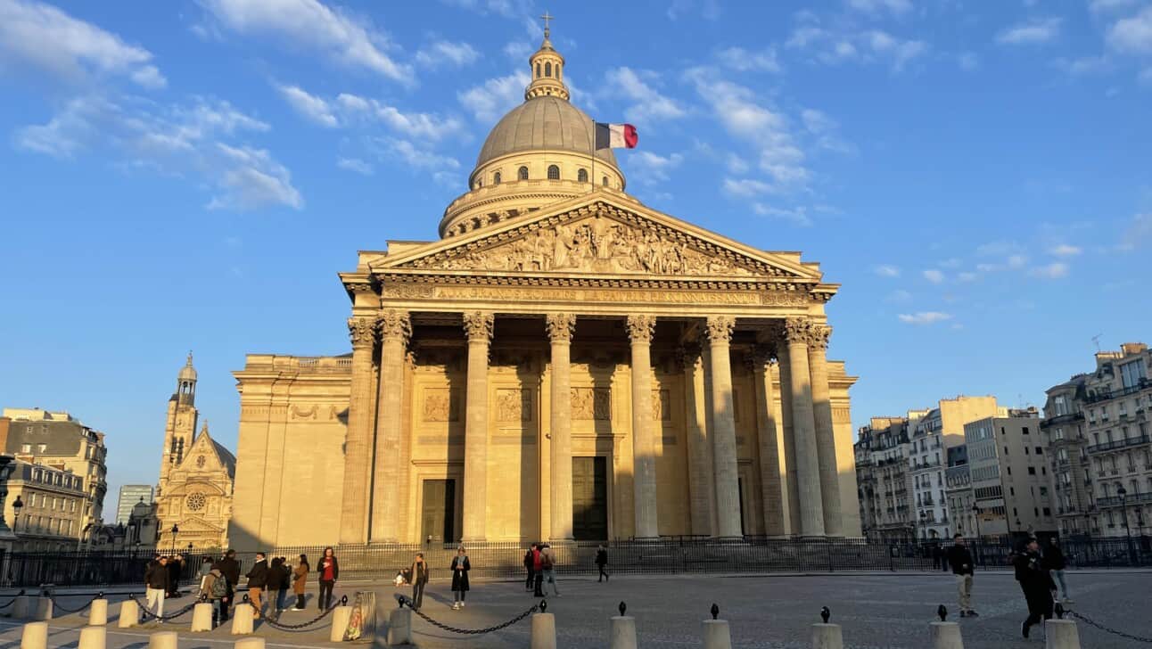 The Pantheon in Paris, France