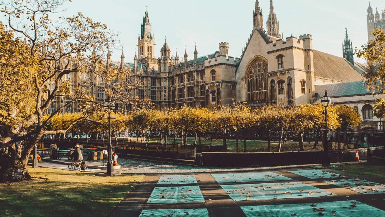 Westminster Abbey in London, England