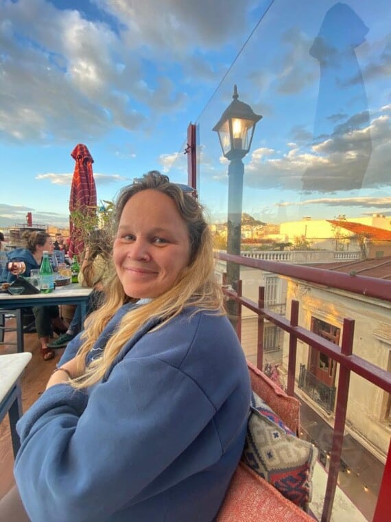 Ceri Savage; Berlin tour guide
