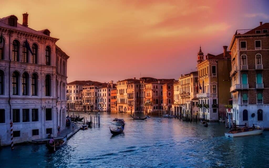 Venice at dusk