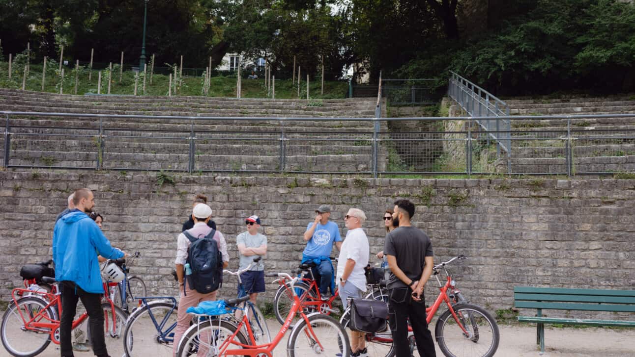 Historic walls of Paris