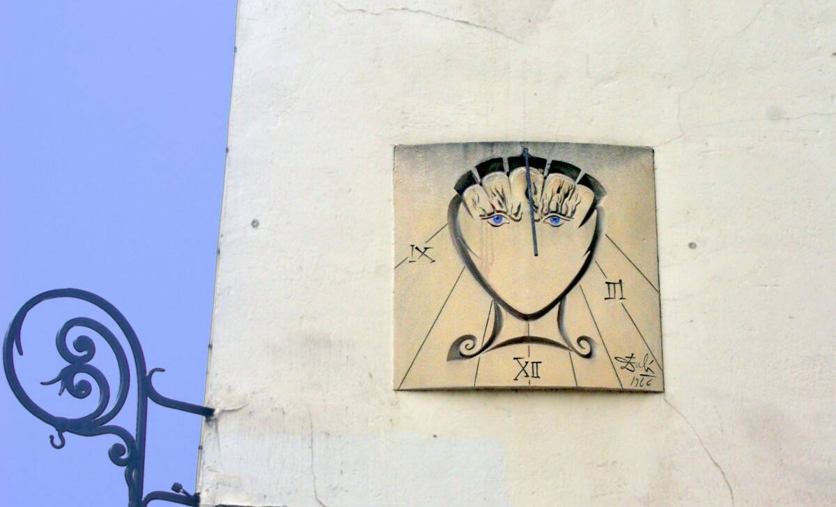 Salvador Dali Sundial