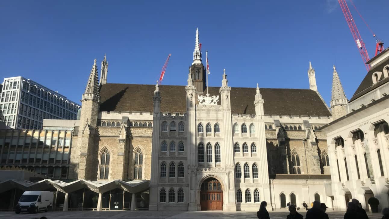 The Guildhall in London