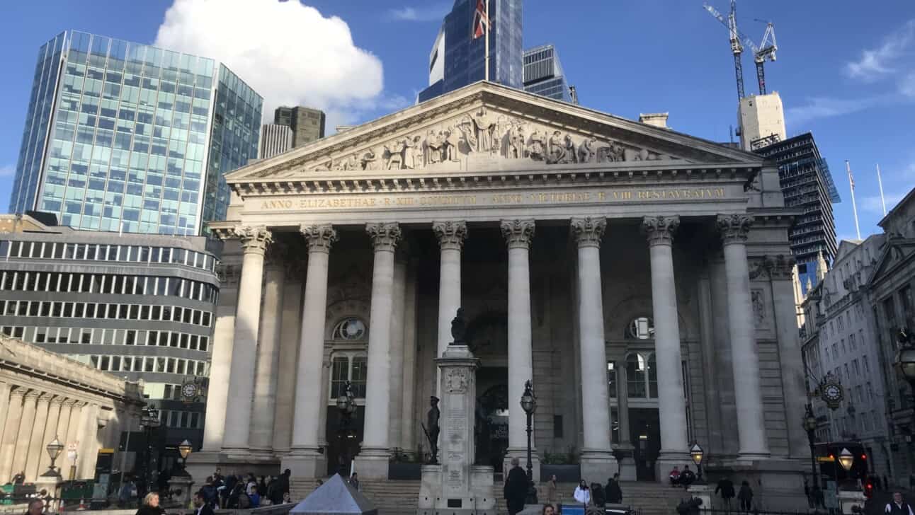 The London Royal Exchange