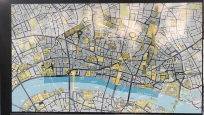 A map of the city of London