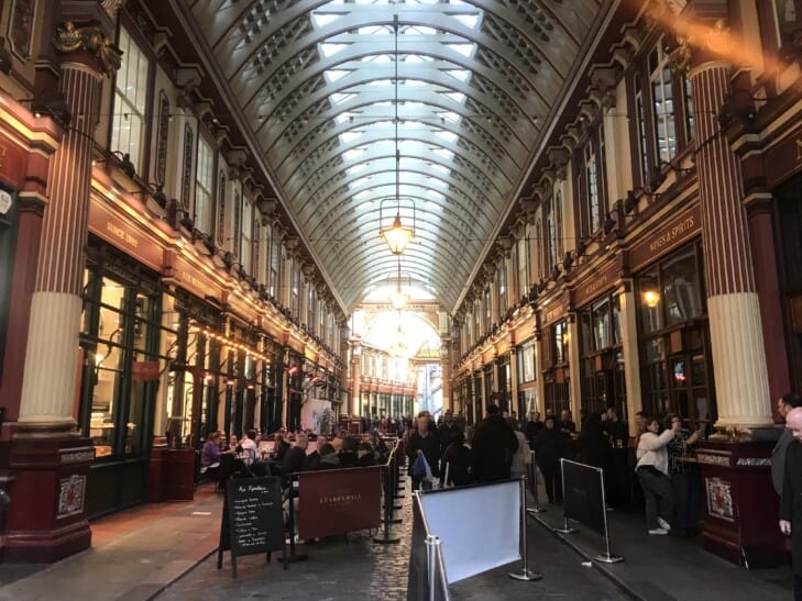 Leadenhall Market in London