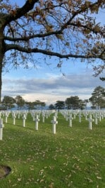 US Cemetery in Normandy, France