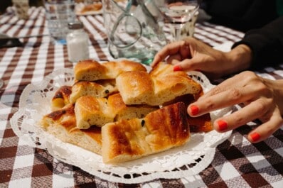 Fresh baked bread