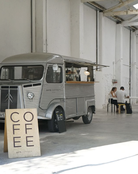 Skye Coffee Co. converted coffee truck