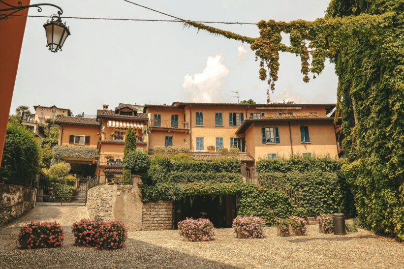 A house in the village of Bellagio along Lake Como