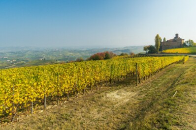 The Piedmont region of Italy