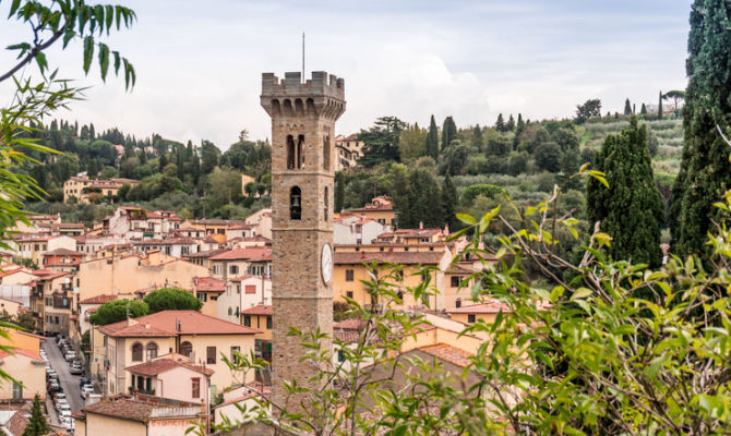 The settlement of Maniano, Fiesole