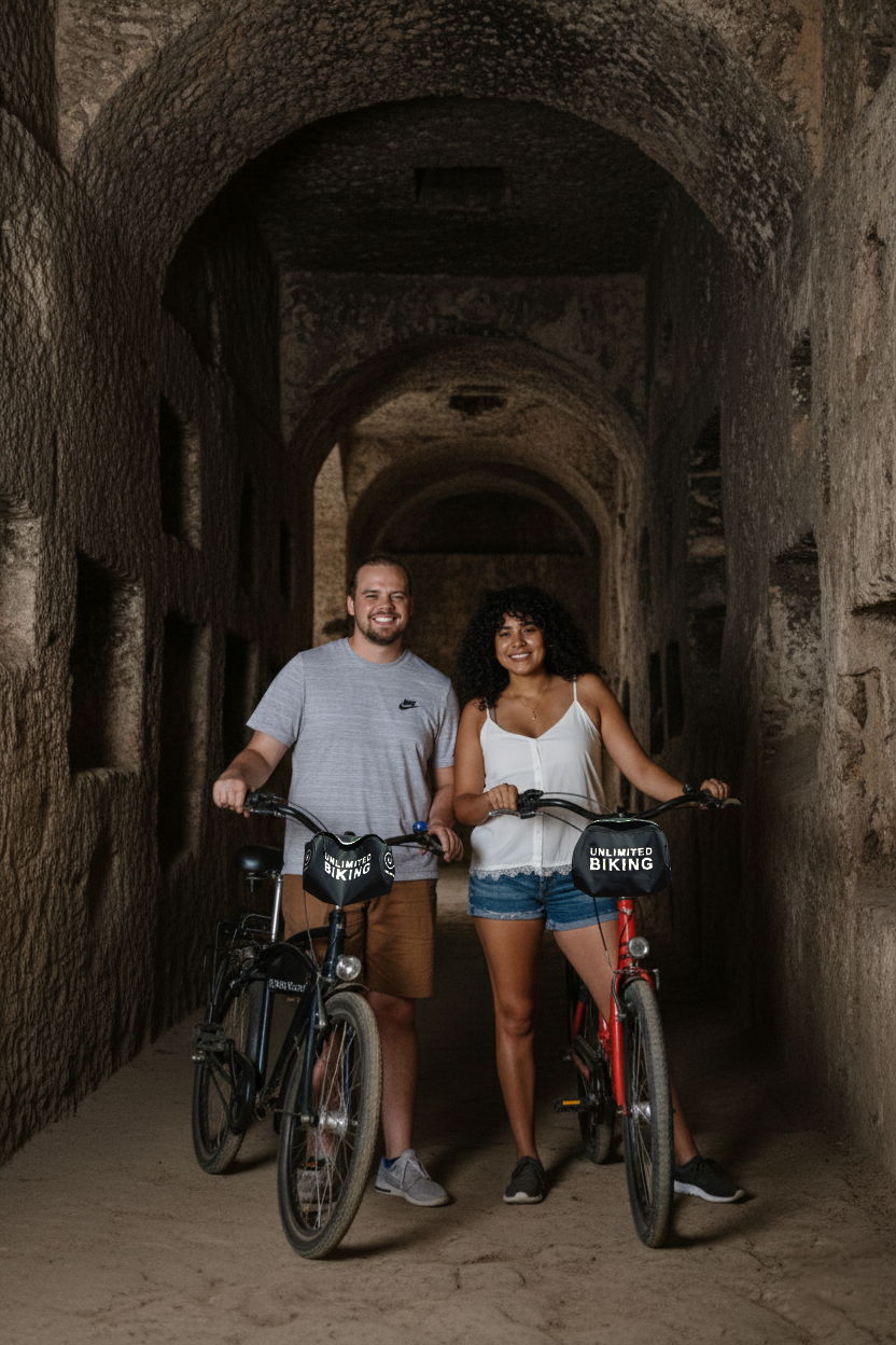 Private Rome Appian Way Bike Tour with Catacombs